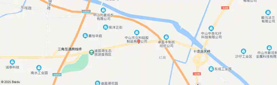 中山三角新洋_公交站地图_中山公交_妙搜公交查询2025