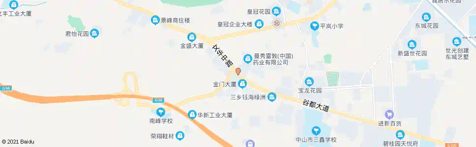 中山平南社区北_公交站地图_中山公交_妙搜公交查询2025
