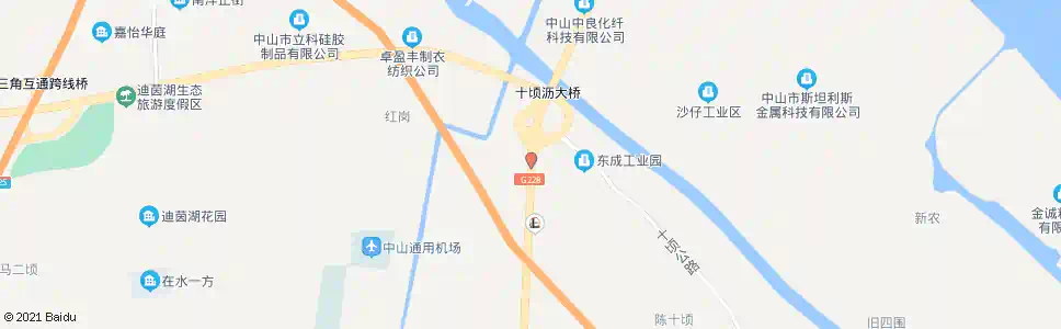 中山三角路口_公交站地图_中山公交_妙搜公交查询2025