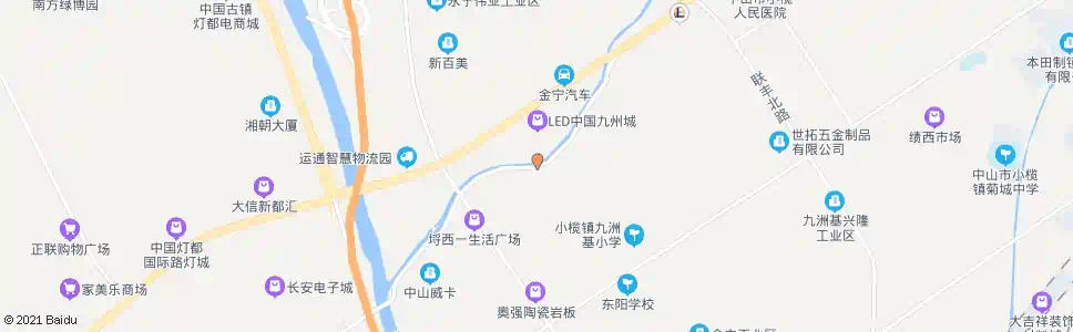 中山掘涌路_公交站地图_中山公交_妙搜公交查询2025