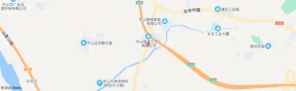 中山金凤环_公交站地图_中山公交_妙搜公交查询2025