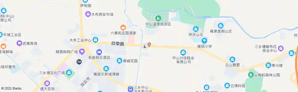 中山雍陌_公交站地图_中山公交_妙搜公交查询2025