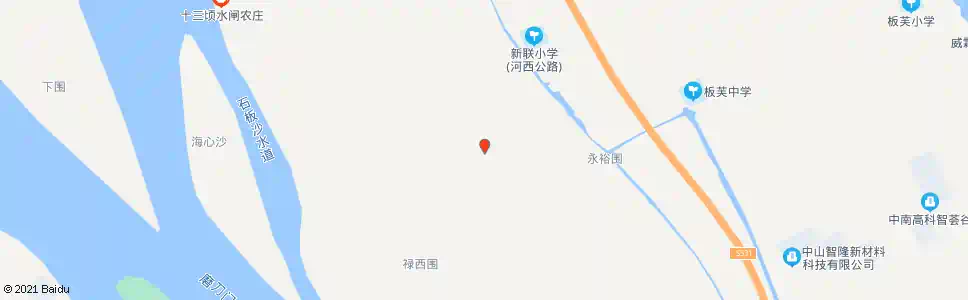 中山禄围村十字路口_公交站地图_中山公交_妙搜公交查询2025