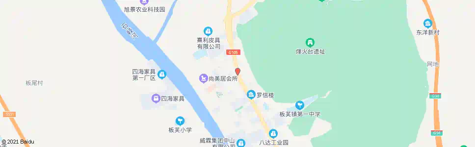 中山板芙市场_公交站地图_中山公交_妙搜公交查询2025