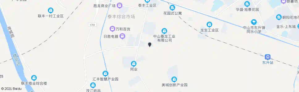 中山小榄工业区路口_公交站地图_中山公交_妙搜公交查询2025