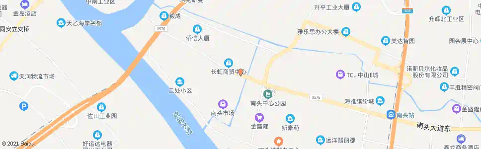 中山南头工商分局_公交站地图_中山公交_妙搜公交查询2025