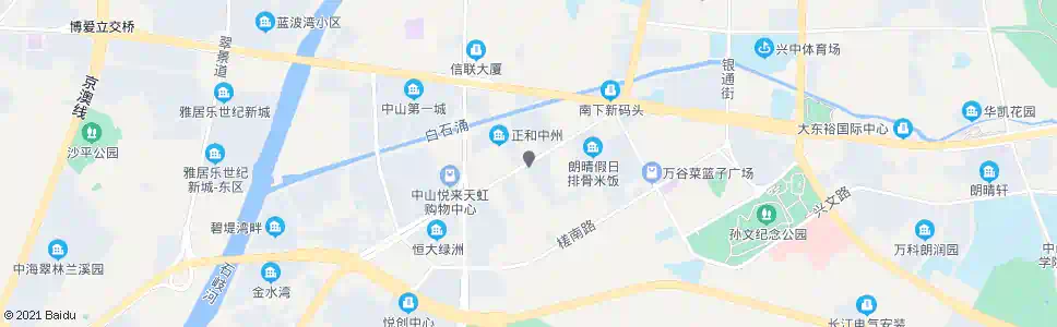中山广珠公路中_公交站地图_中山公交_妙搜公交查询2025