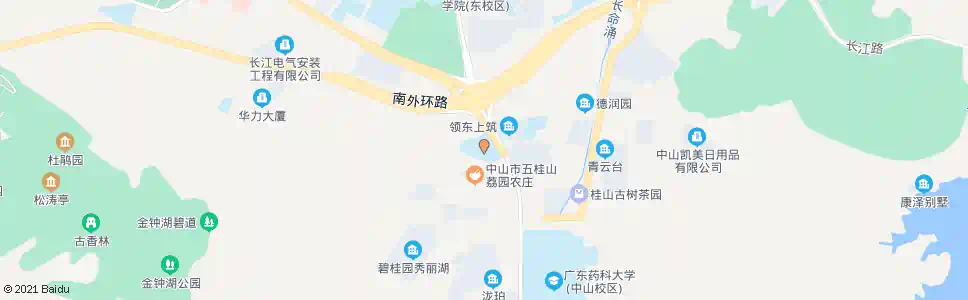 中山中港英文中学部_公交站地图_中山公交_妙搜公交查询2025