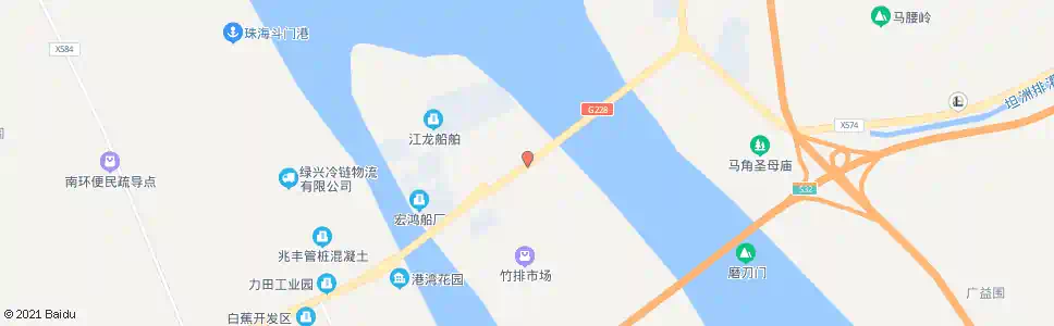 中山斗门大桥_公交站地图_中山公交_妙搜公交查询2025