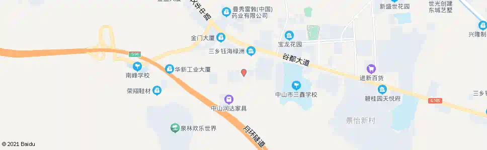 中山三嘉鞋厂_公交站地图_中山公交_妙搜公交查询2025
