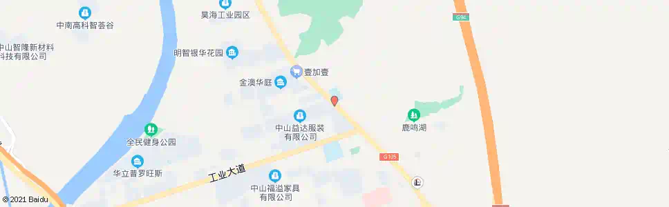 中山白溪(益达服装)_公交站地图_中山公交_妙搜公交查询2025