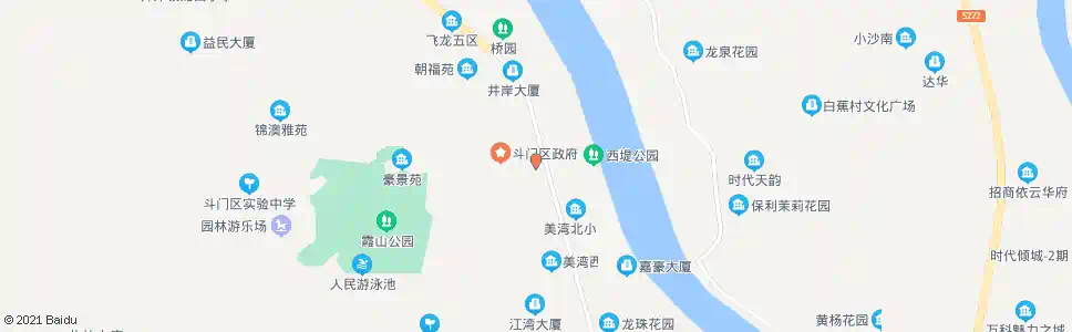 珠海井湾路北_公交站地图_珠海公交_妙搜公交查询2025