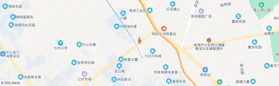 珠海海纳城_公交站地图_珠海公交_妙搜公交查询2025