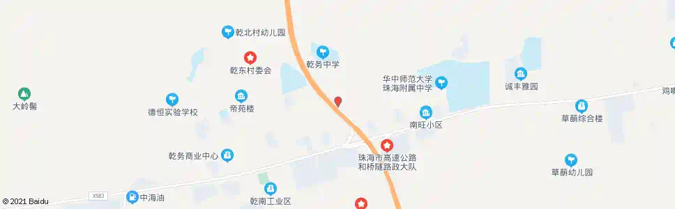 珠海东澳村西_公交站地图_珠海公交_妙搜公交查询2025