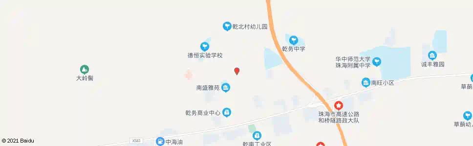 珠海乾务街口_公交站地图_珠海公交_妙搜公交查询2025