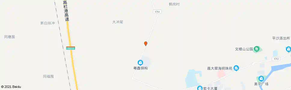 珠海沙美一队_公交站地图_珠海公交_妙搜公交查询2025