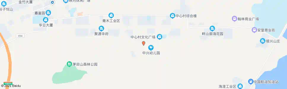 珠海春花园中_公交站地图_珠海公交_妙搜公交查询2025