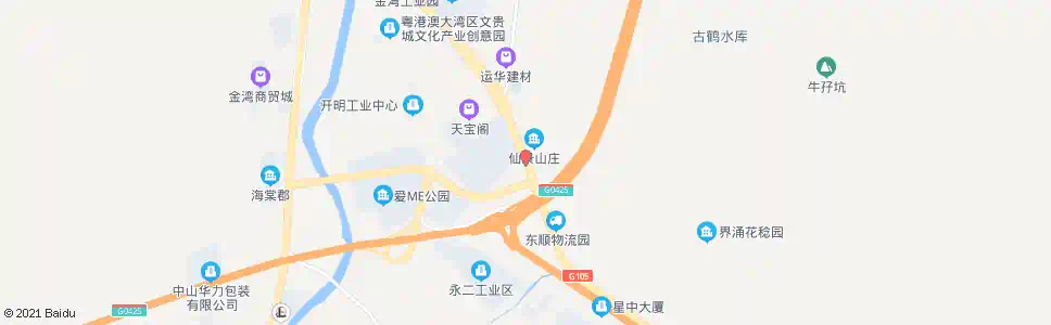 珠海沿海高速路口_公交站地图_珠海公交_妙搜公交查询2025