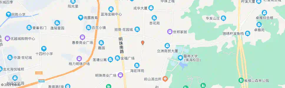 珠海海纳石鸣苑_公交站地图_珠海公交_妙搜公交查询2025
