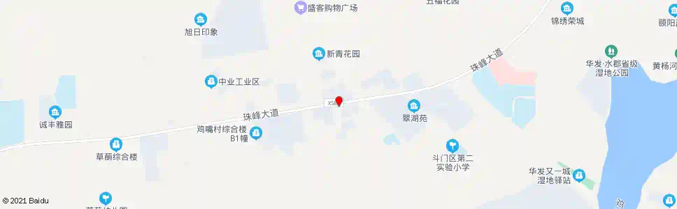 珠海新青科技园北(新堂路)_公交站地图_珠海公交_妙搜公交查询2025