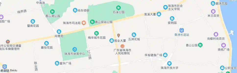 珠海电视台北门_公交站地图_珠海公交_妙搜公交查询2025