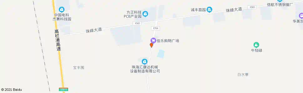 珠海虎山居委会_公交站地图_珠海公交_妙搜公交查询2025