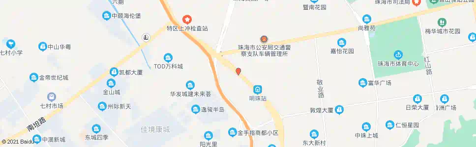 珠海公交花园_公交站地图_珠海公交_妙搜公交查询2025