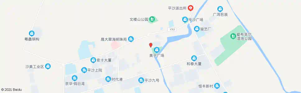 珠海沙湾市场_公交站地图_珠海公交_妙搜公交查询2025