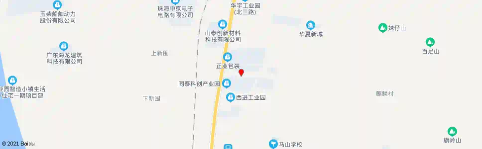 珠海马山北路_公交站地图_珠海公交_妙搜公交查询2025