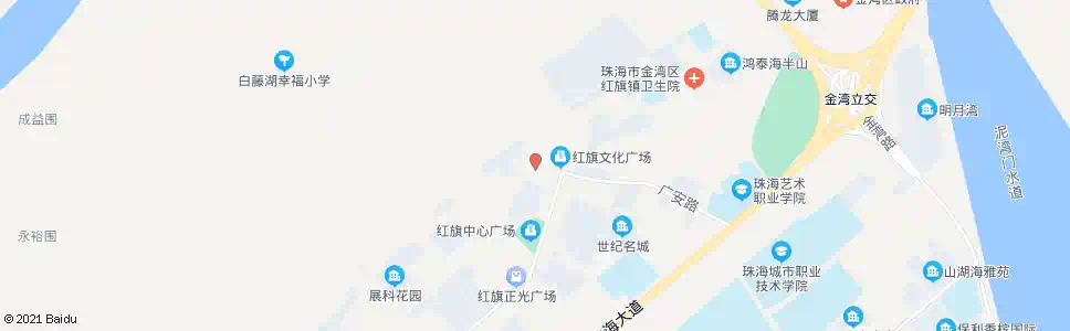 珠海百福汇超市_公交站地图_珠海公交_妙搜公交查询2025
