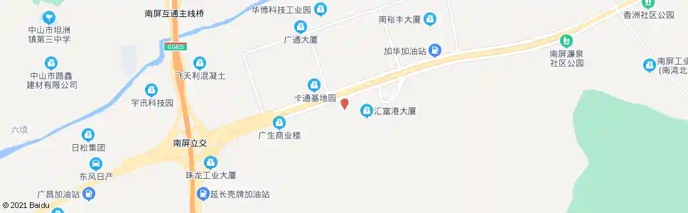 珠海蓝溪枫景_公交站地图_珠海公交_妙搜公交查询2025