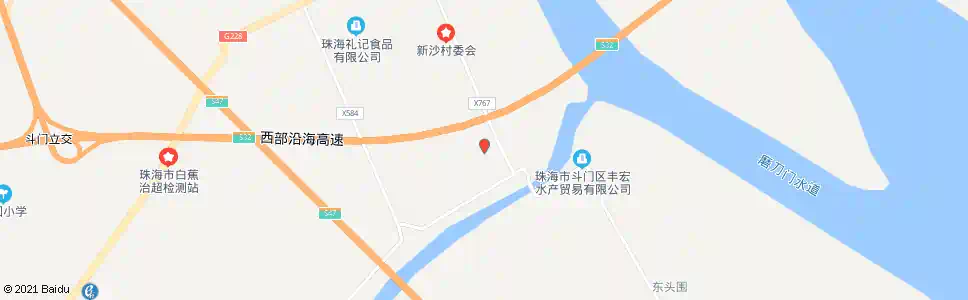 珠海六围_公交站地图_珠海公交_妙搜公交查询2025