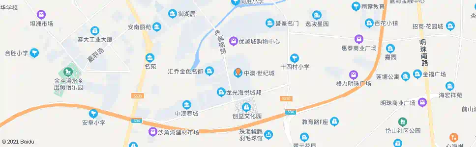 珠海中澳世纪城_公交站地图_珠海公交_妙搜公交查询2025