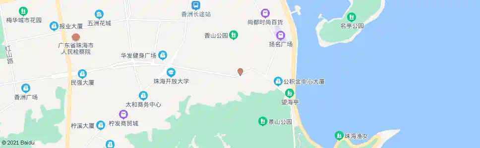 珠海二中_公交站地图_珠海公交_妙搜公交查询2025