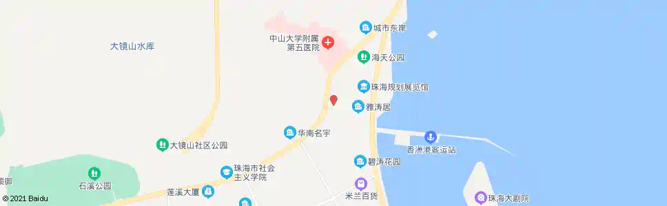 珠海海虹路_公交站地图_珠海公交_妙搜公交查询2025