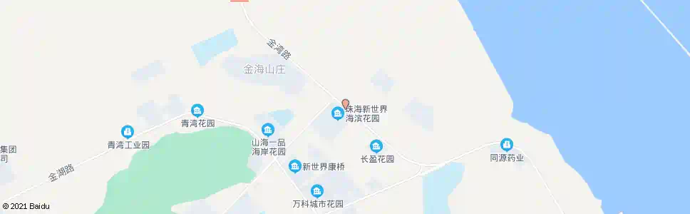 珠海新世界花园_公交站地图_珠海公交_妙搜公交查询2025