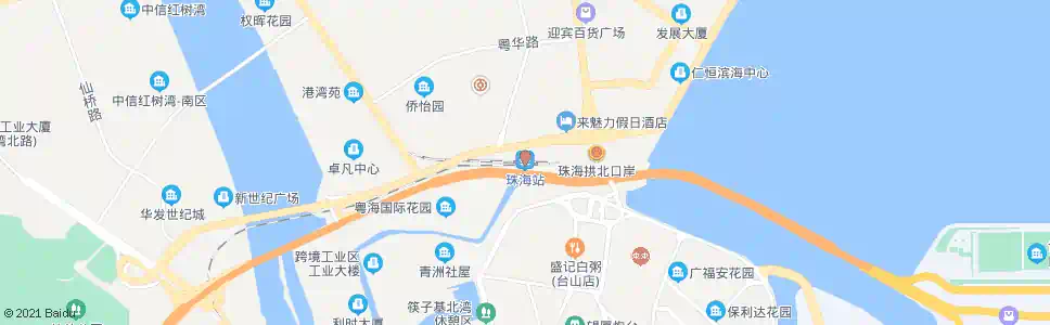 珠海湖溪里_公交站地图_珠海公交_妙搜公交查询2025