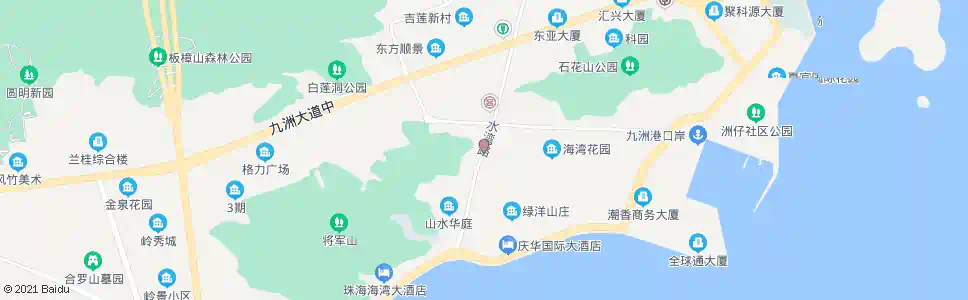 珠海南油大酒店_公交站地图_珠海公交_妙搜公交查询2025