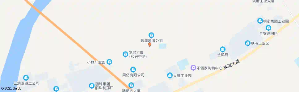 珠海五七桥_公交站地图_珠海公交_妙搜公交查询2025