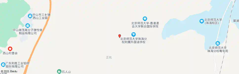 珠海正坑_公交站地图_珠海公交_妙搜公交查询2025