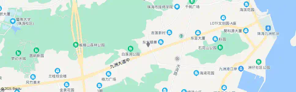 珠海国土资源局_公交站地图_珠海公交_妙搜公交查询2025