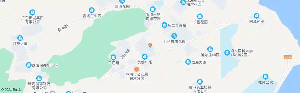 珠海海华小学_公交站地图_珠海公交_妙搜公交查询2025