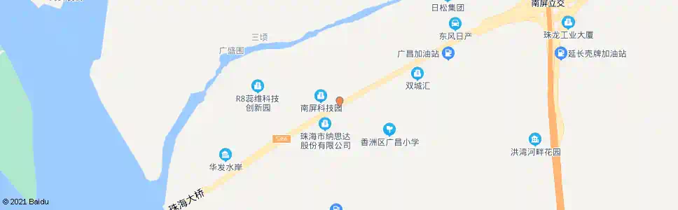 珠海均昌(奔图科技)_公交站地图_珠海公交_妙搜公交查询2025