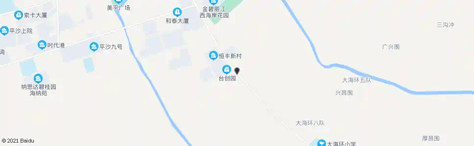 珠海台创园北(立新六队)_公交站地图_珠海公交_妙搜公交查询2025