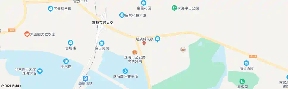 珠海白沙(经济港)_公交站地图_珠海公交_妙搜公交查询2025