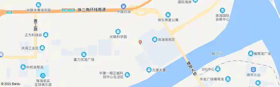 珠海天科路中_公交站地图_珠海公交_妙搜公交查询2025