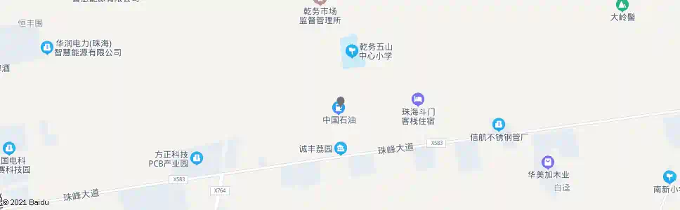 珠海荔山村口_公交站地图_珠海公交_妙搜公交查询2025