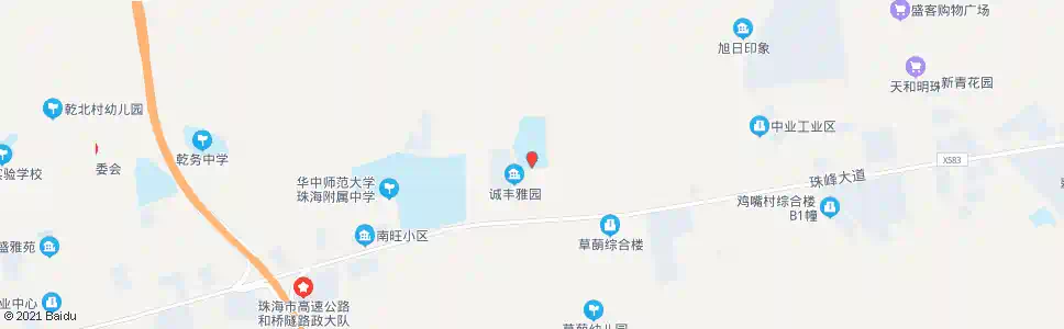 珠海新徽实验学校_公交站地图_珠海公交_妙搜公交查询2025