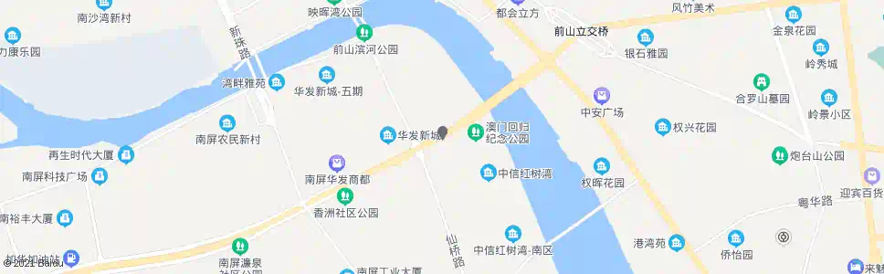 珠海华发新城_公交站地图_珠海公交_妙搜公交查询2025