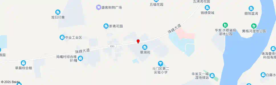 珠海新青五路_公交站地图_珠海公交_妙搜公交查询2025